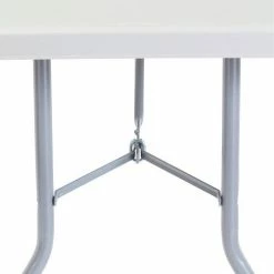 Interion By Global Industrial Interion® Plastic Folding Table, 30" x 60", White -Tables Shop INT BT3060 21 05