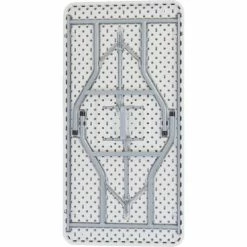 Interion By Global Industrial Interion® Plastic Folding Table, 30" x 60", White -Tables Shop INT BT3060 21 07