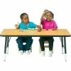 Jonti-Craft Berries® Rectangle Activity Table, 48"W x 24"L x 15" To 24"H, Classic Oak