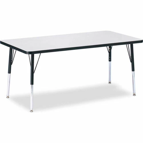 Jonti-Craft Berries® Rectangle Activity Table, 30"W x 60"L x 24-31"H, Classic Gray 1 Jonti-Craft Berries® Rectangle Activity Table, 30"W x 60"L x 24-31"H, Classic Gray