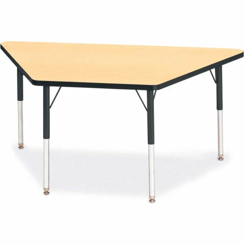 Jonti-Craft Berries® Trapezoid Activity Tables, 60"W x 30"L x 24-31"H, Classic Maple 1 Jonti-Craft Berries® Trapezoid Activity Tables, 60"W x 30"L x 24-31"H, Classic Maple