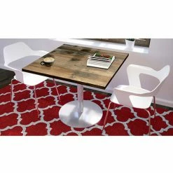 KFI Seating KFI 42" Square Counter Table With Vintage Wood, Barnwood 10 KFI Seating KFI 42" Square Counter Table With Vintage Wood, Barnwood -Tables Shop Julep Cafe 6