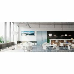 KFI Seating KFI 42" Round Bistro Table & 4 Barstool Set, White Table With Black Stools 12 KFI Seating KFI 42" Round Bistro Table & 4 Barstool Set, White Table With Black Stools -Tables Shop KFI Swey Set 02 7