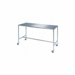 Lakeside® 8386 Stainless Steel H-Brace Instrument Table - 20"L x 16"W x 34"H