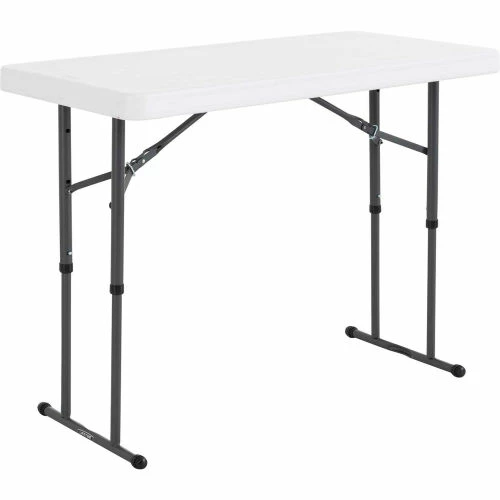 Lifetime® Adjustable Height Plastic Folding Table, 24" x 48", White 25 Lifetime® Adjustable Height Plastic Folding Table, 24" x 48", White - Image 25