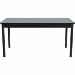 Correll Library Tables 24"W x 60"L x 29"H - Gray Granite 18 Correll Library Tables 24"W x 60"L x 29"H - Gray Granite -Tables Shop LR2460 15 03