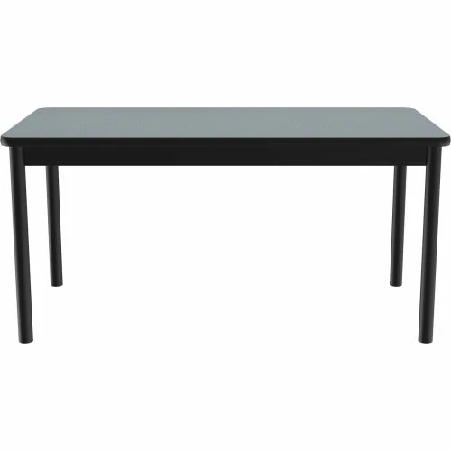 Correll Library Tables 24"W x 60"L x 29"H - Gray Granite 3 Correll Library Tables 24"W x 60"L x 29"H - Gray Granite - Image 3