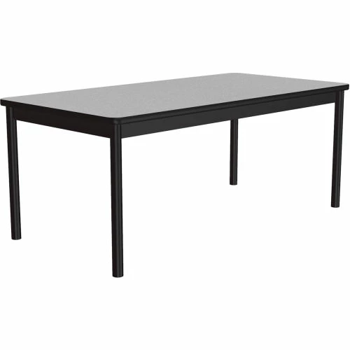 Correll Library Tables 24"W x 60"L x 29"H - Gray Granite 4 Correll Library Tables 24"W x 60"L x 29"H - Gray Granite - Image 4