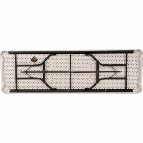 Lifetime® Portable Plastic Folding Table, 30" x 96", Almond 8 Lifetime® Portable Plastic Folding Table, 30" x 96", Almond - Image 8