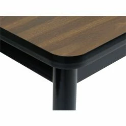 Correll Science Lab Table - Laminate Top - 24"W x 48"L x 36"H - Walnut -Tables Shop LT2448 01 10