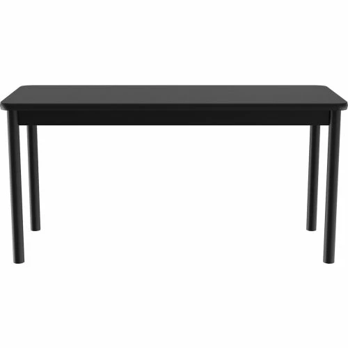 Correll Science Lab Table - Laminate Top - 30"W x 72"L x 36"H - Black Granite 3 Correll Science Lab Table - Laminate Top - 30"W x 72"L x 36"H - Black Granite - Image 3