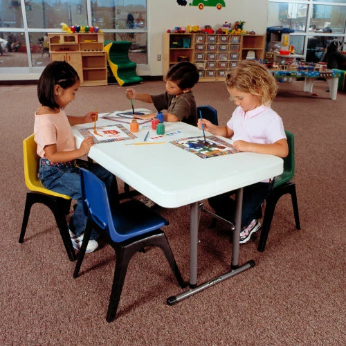 Lifetime® Adjustable Height Plastic Folding Table, 24" x 48", White 20 Lifetime® Adjustable Height Plastic Folding Table, 24" x 48", White - Image 20