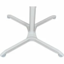 Luxor 32" Round Adjustable Height Restaurant Table, White 16 Luxor 32" Round Adjustable Height Restaurant Table, White -Tables Shop LX PNADJ 32RD 004