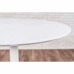 Luxor 36" Round Adjustable Height Restaurant Table, White 19 Luxor 36" Round Adjustable Height Restaurant Table, White -Tables Shop LX PNADJ 36RD 007