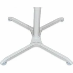 Luxor 36" Square Adjustable Height Restaurant Table, White 16 Luxor 36" Square Adjustable Height Restaurant Table, White -Tables Shop LX PNADJ 36SQ 005