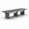 Safco® 14' Conference Table - Gray Steel - Medina Series