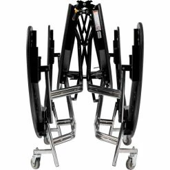 National Public Seating NPS® 60" Round Foldable Cafeteria Table With Benches, Oak Top/Chrome Frame 10 National Public Seating NPS® 60" Round Foldable Cafeteria Table With Benches, Oak Top/Chrome Frame -Tables Shop MTR60B CROKOK 04