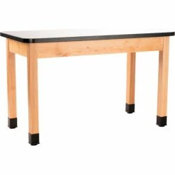 National Public Seating NPS® Wood Science Lab Table, 24 X 54 X 30, Whiteboard Top -Tables Shop NAA SLT1 2454W