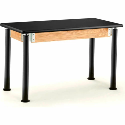 National Public Seating NPS® Signature Science Lab Table, Black, 30 X 60, HPL Top 1 National Public Seating NPS® Signature Science Lab Table, Black, 30 X 60, HPL Top