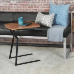 Niche Soho C End Living Room Side Table, Urban Walnut -Tables Shop NSST1719UW 6