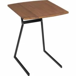 Niche Soho C End Living Room Side Table, Urban Walnut -Tables Shop NSST1719UW 1