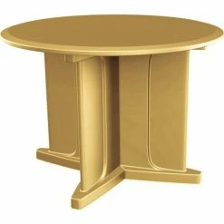 Cortech USA Endurance Table 42" Round Table Top with X Base - Sand