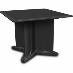 Cortech USA Endurance Table 42" Square Table Top with X Base - Black