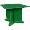 Cortech USA Endurance Table 42" Square Table Top with X Base - Green