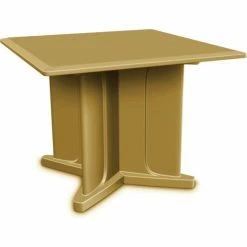 Cortech USA Endurance Table 42" Square Table Top with X Base - Sand