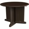 Cortech USA Endurance Table 48" Round Table Top with X Base - Brown