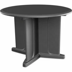 Cortech USA Endurance Table 48" Round Table Top with X Base - Gray