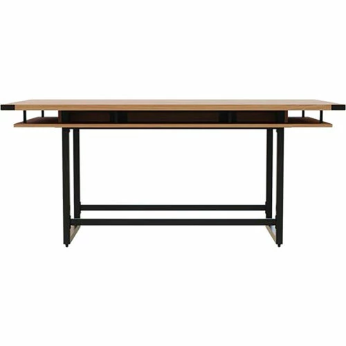 Safco® Mirella Conference Table, Standing-Height, 8'L, Rectangle, Sand Dune 6 Safco® Mirella Conference Table, Standing-Height, 8'L, Rectangle, Sand Dune - Image 6