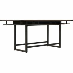 Safco® Mirella Conference Table, Standing-Height, 8'L, Rectangle, Southern Tobacco -Tables Shop SAC MRCH8STO 1
