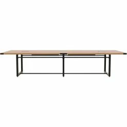 Safco® Mirella Conference Table, Sitting-Height, 12'L, Rectangle, Sand Dune -Tables Shop SAC MRS12SDD 1