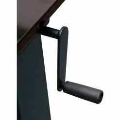 Luxor Adjustable Height Flip Top Table w/ Crank Handle - 72" - Gray -Tables Shop STAND NESTC 72 05