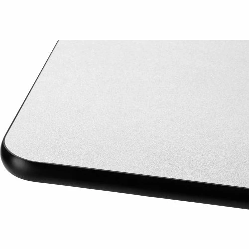 National Public Seating NPS® 48"x24" Mobile Rectangular ToGo Table - MDF Top - Black Frame - Gray 6 National Public Seating NPS® 48"x24" Mobile Rectangular ToGo Table - MDF Top - Black Frame - Gray - Image 6