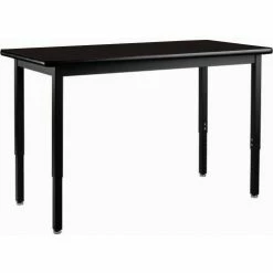 Interion By Global Industrial Interion® Utility Table - 48 x 30 - Black -Tables Shop TXX 695747BK