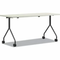 HON&#174 Between Series Nested Multipurpose Table, 60"L x 24"W x 29"H, Silver