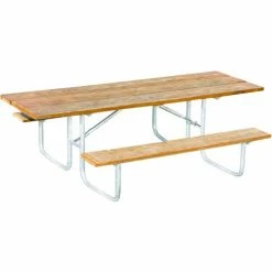 UltraPlay UltraSite® 8' Rectangular Picnic Table, ADA Compliant, Pressure Treated Pinewood