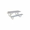 UltraPlay 8' Extra Heavy Duty Picnic Table, Aluminium