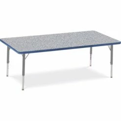 Virco® 483060LO Activity Table w/ Short Adj. Legs, 30" x 60", Gray Frame/Gray Top
