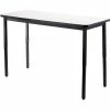 National Public Seating NPS® Height Adjustable Utility Table - 30" X 60" - Whiteboard Top