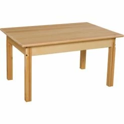 Wood Designs™ 24" x 36" Rectangle Table with 18" Legs