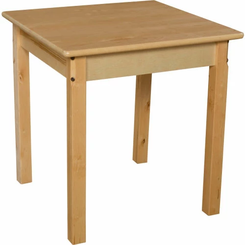 Wood Designs™ 24" Square Table with 22" Legs 1 Wood Designs™ 24" Square Table with 22" Legs