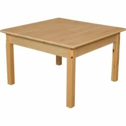 Wood Designs™ 30" Square Table with 18" Legs