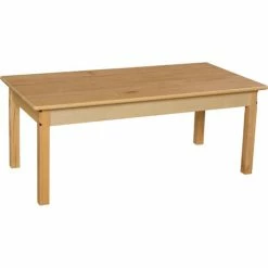 Wood Designs™ 24" x 48" Rectangle Table with 18" Legs