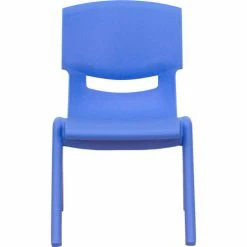 Flash Furniture 26-5/8'' Rectangle Plastic Height Adjustable Activity Table Set with 2 Chairs - Blue -Tables Shop YU YCX 003 BLUE GG 04 1