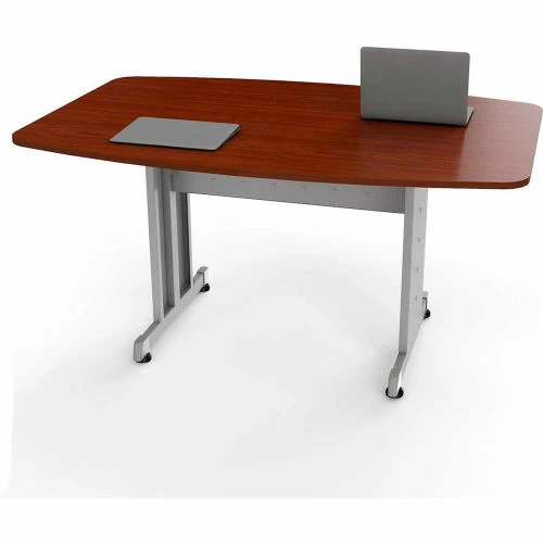 Linea Italia® Rectangular Conference Table - 59"W x 39-3/8"L - Cherry 1 Linea Italia® Rectangular Conference Table - 59"W x 39-3/8"L - Cherry