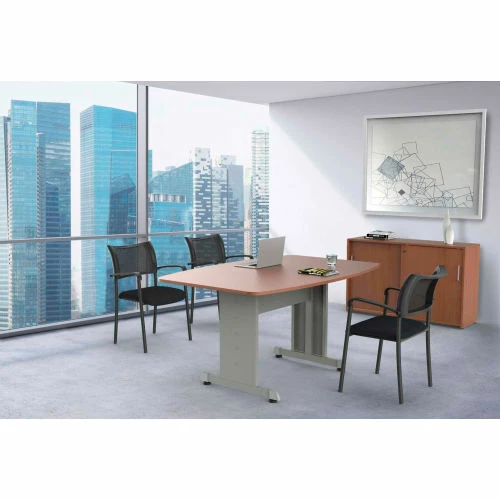 Linea Italia® Rectangular Conference Table - 59"W x 39-3/8"L - Cherry 11 Linea Italia® Rectangular Conference Table - 59"W x 39-3/8"L - Cherry - Image 11