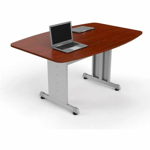 Linea Italia® Rectangular Conference Table - 59"W x 39-3/8"L - Cherry 2 Linea Italia® Rectangular Conference Table - 59"W x 39-3/8"L - Cherry - Image 2